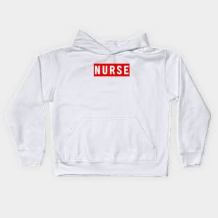 NURSE TAG Kids Hoodie